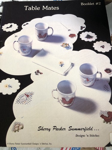 Table mates cross stitch - “table,