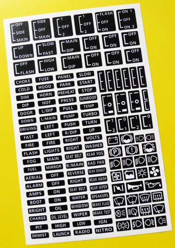 Dashboard custom sticker decal - dashboard,