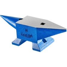 Uimoso 22LB (10KG) Forged Steel Blacksmith Anvil with Dual Holes
