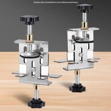 Adjustable Cabinet Door Mounting Jig Floor Cabinet Support Clamp Woodworking