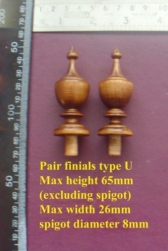 Type pair stained wood - type,