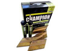 3.1 x 90mm Galv Smooth Nails / 2200Pk + 2 GAS Cells-Fits Paslode IM350+ Nail Gun