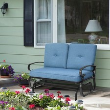 2 Seats Outdoor Swing Glider