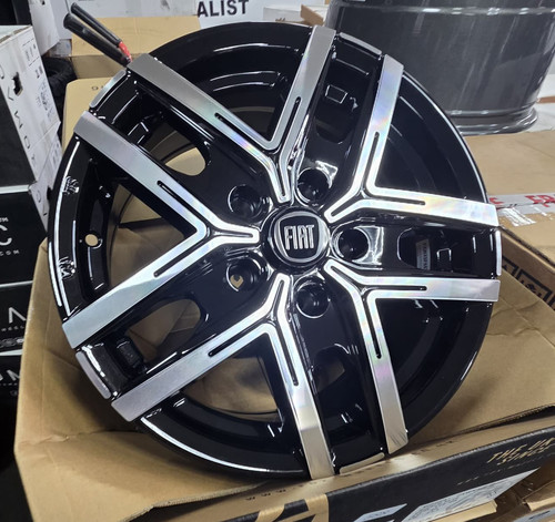 Black polished alloy - 16",
