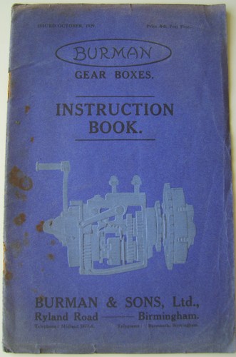 Burman gear boxes - burman,
