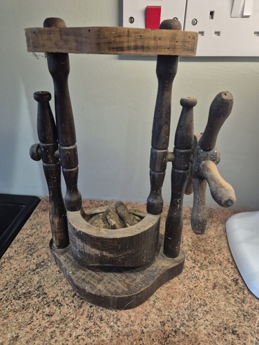 Unusual vintage wood ships - wood,