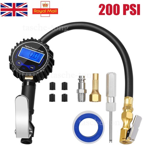 Digital tyre inflator lcd - digital,
