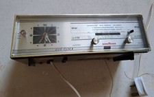 VINTAGE NORDMENDE RARE DUO CLOCK RADIO / 1970 / GERMANY