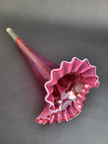 Victorian cranberry ruffled - victorian,