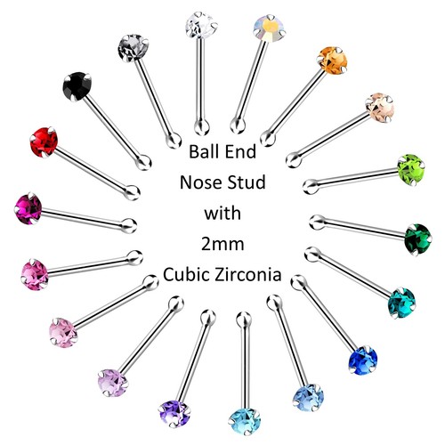 925 sterling silver short nose - 925,