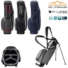 2025 Sun Mountain Eclipse Two-5 Lite Stand Carry Bag 4-Way Top X-Fit Dual Straps