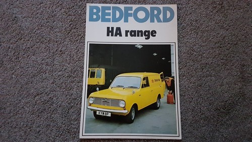 Bedford van sales brochure - van,