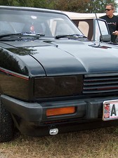 Black Headlamp Covers ~ Ford