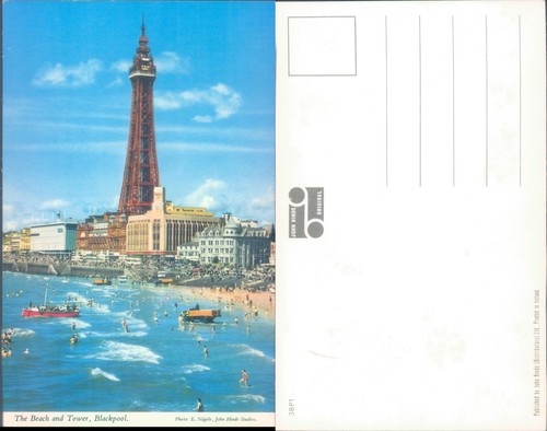 The beach and tower - tower, blackpool