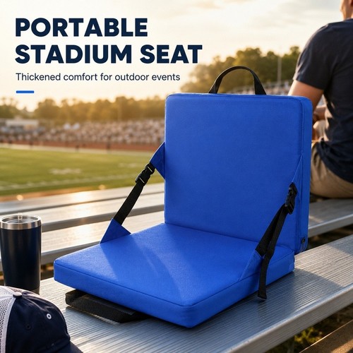 Foldable stadium seat cushion - stadium,