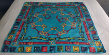GUCCI Large Silk Twill Scarf -