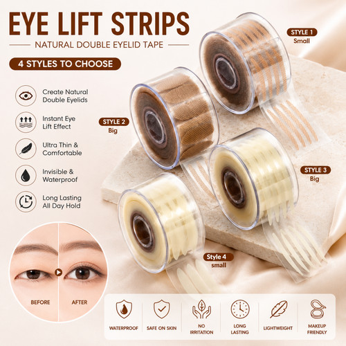 600pcs double eyelid tape - 600pcs,
