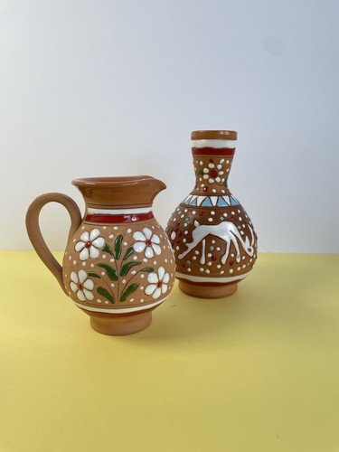 Hand made terracotta - terracotta, vases