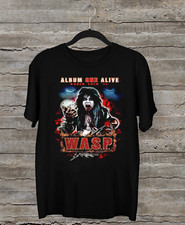 NEW W.A.S.P. Band 'Album ONE Alive' 2025 Black All Size Shirt FF48