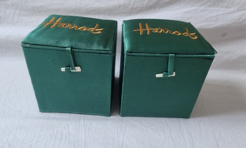 Harrods green small boxes - 2x,
