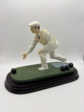 The Leonardo Collection Lawn Bowls Player Male Ornament Figure