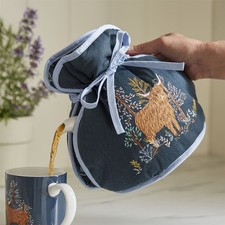 Tea Cosy - Muff Ulster Weavers Connie the Cow 100% Cotton Navy