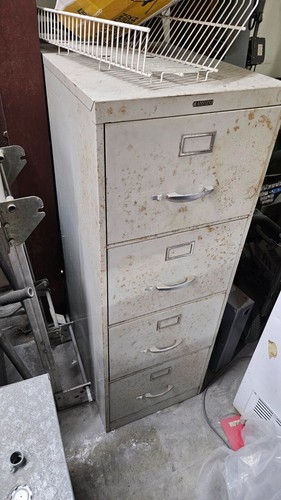Four drawer steel - drawer,