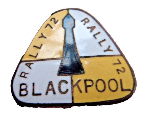 Vintage blackpool rally 1972 - vintage,