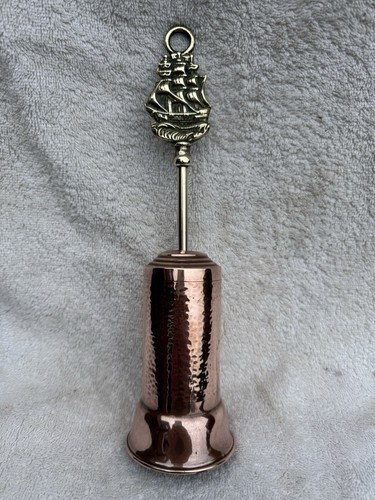 Brass handled copper covered - brass,