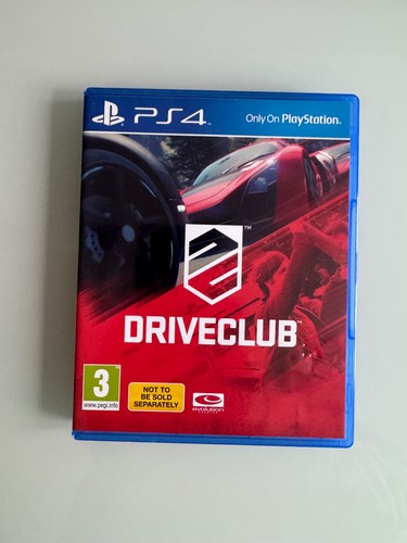 Driveclub ps4 game exclusive - ps4,