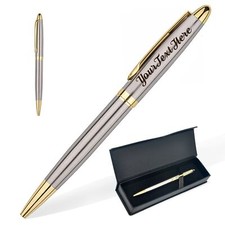 Personalised Engraved Ballpoint Pen Any Name / Text Birthday Christmas Gift