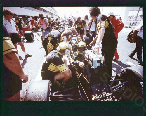 Ayrton senna lotus jps - lotus, french