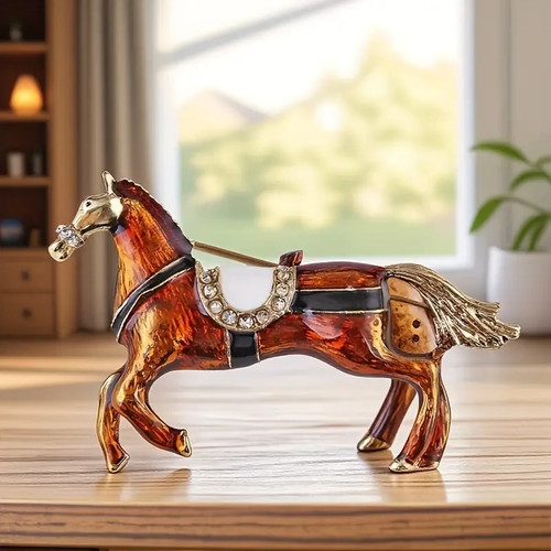 Majestic racing horse - racing,