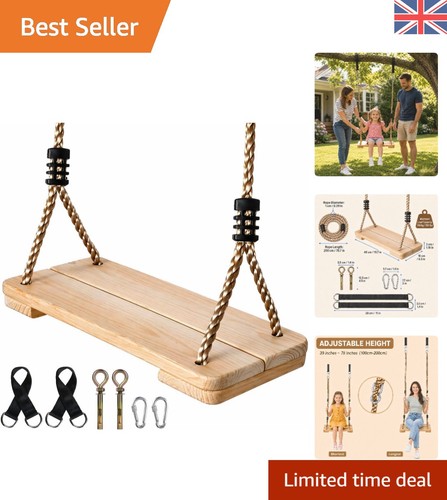 Wood tree swing seat - tree,