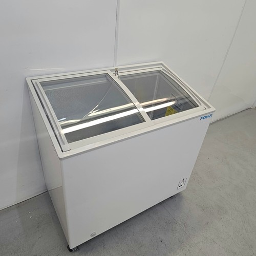Display chest freezer 200l - chest,