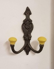 Rustic iron coat hook retro