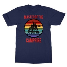 Master of the Campfire Camping Vintage Camper Men's T-Shirt