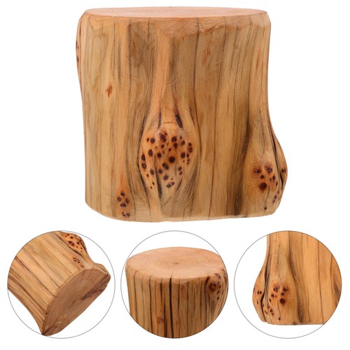 Natural wood tree stump - wood,
