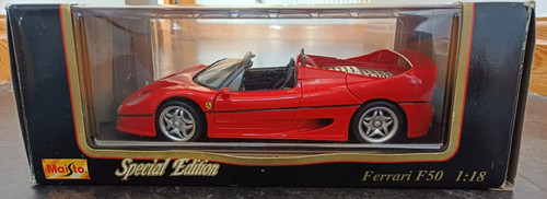 Maisto ferrari f50 1995 model - maisto,