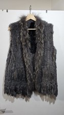 Vintage Real Rabbit Fur Gilet
