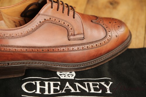 Joseph cheaney brown - brown, leather