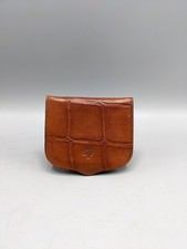 Mulberry  Horseshoe  Coin Purse In Oak Congo Leather 