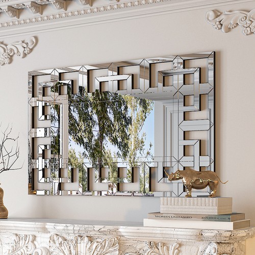 Grecian venetian wall mirror - grecian,