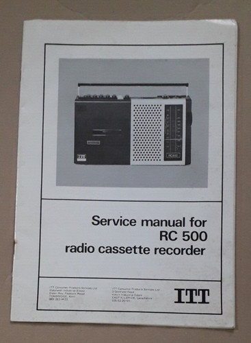 Itt model rc500 - ,
