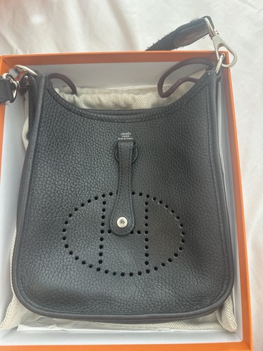 Hermès mini evelyn black - mini,