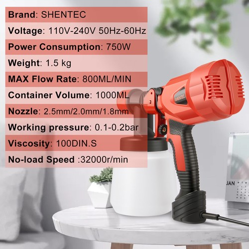 750w electric paint sprayer - paint,