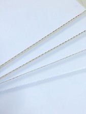 10 Gloss White Bathroom Panels PVC Ceiling Cladding Shower Wall Kitchen DBS