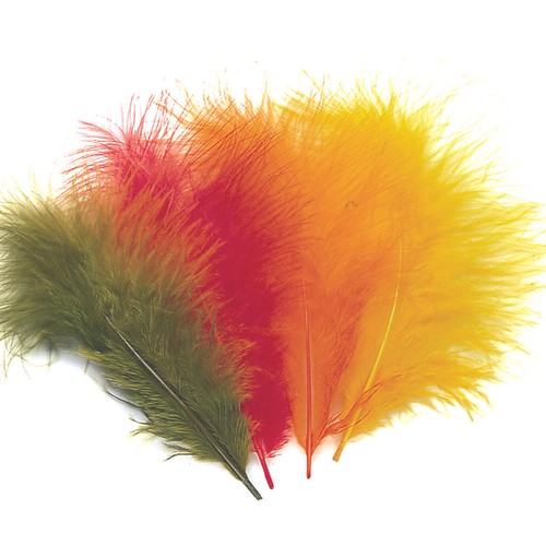 Turkey marabou feathers fly - feathers,