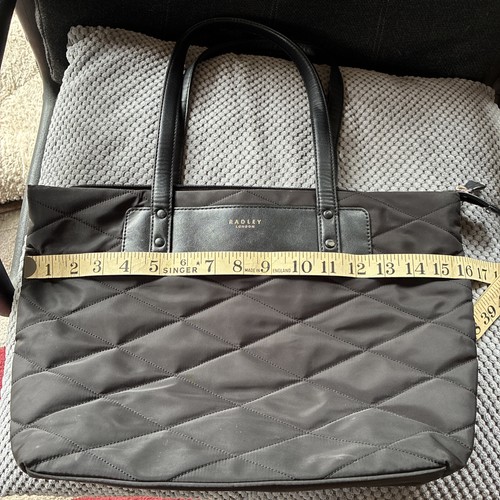 Large radley quilted black - large, bag