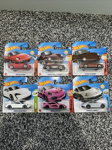 Hot wheels porsche bundle - bundle, x6-
